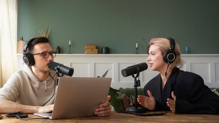 produksi podcast