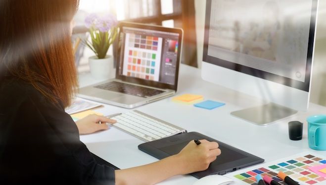 tren desain grafis konten marketing