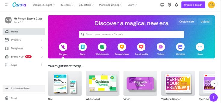 cara membuat logo di Canva