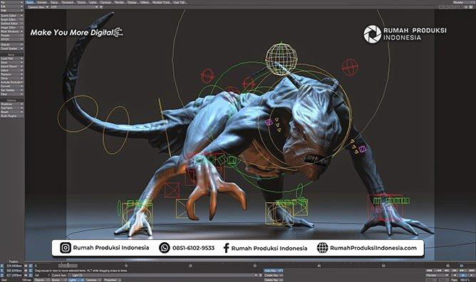 Contoh Animasi 2D dan 3D