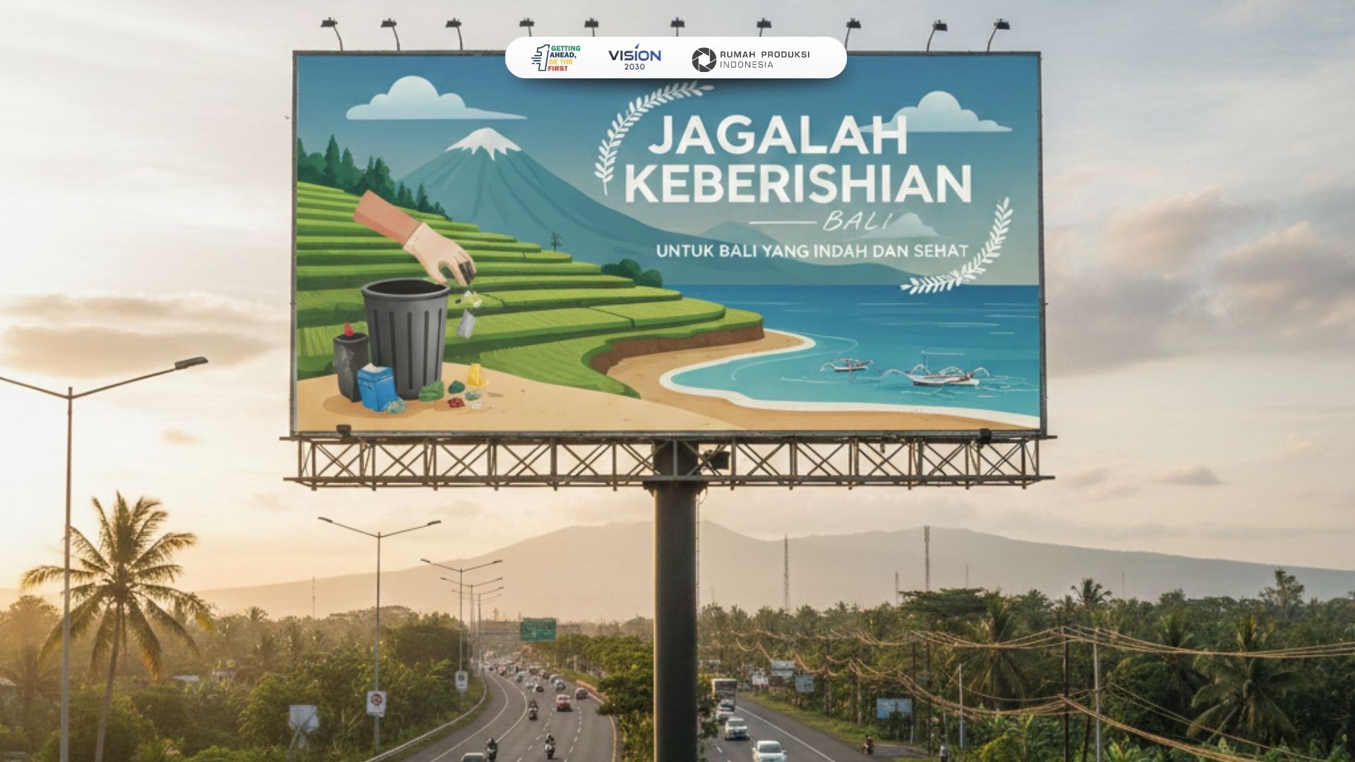 iklan layanan masyarakat yang menyampaikan pesan sosial melalui media visual kreatif