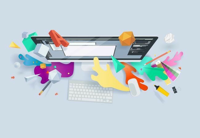 desain brosur sukses