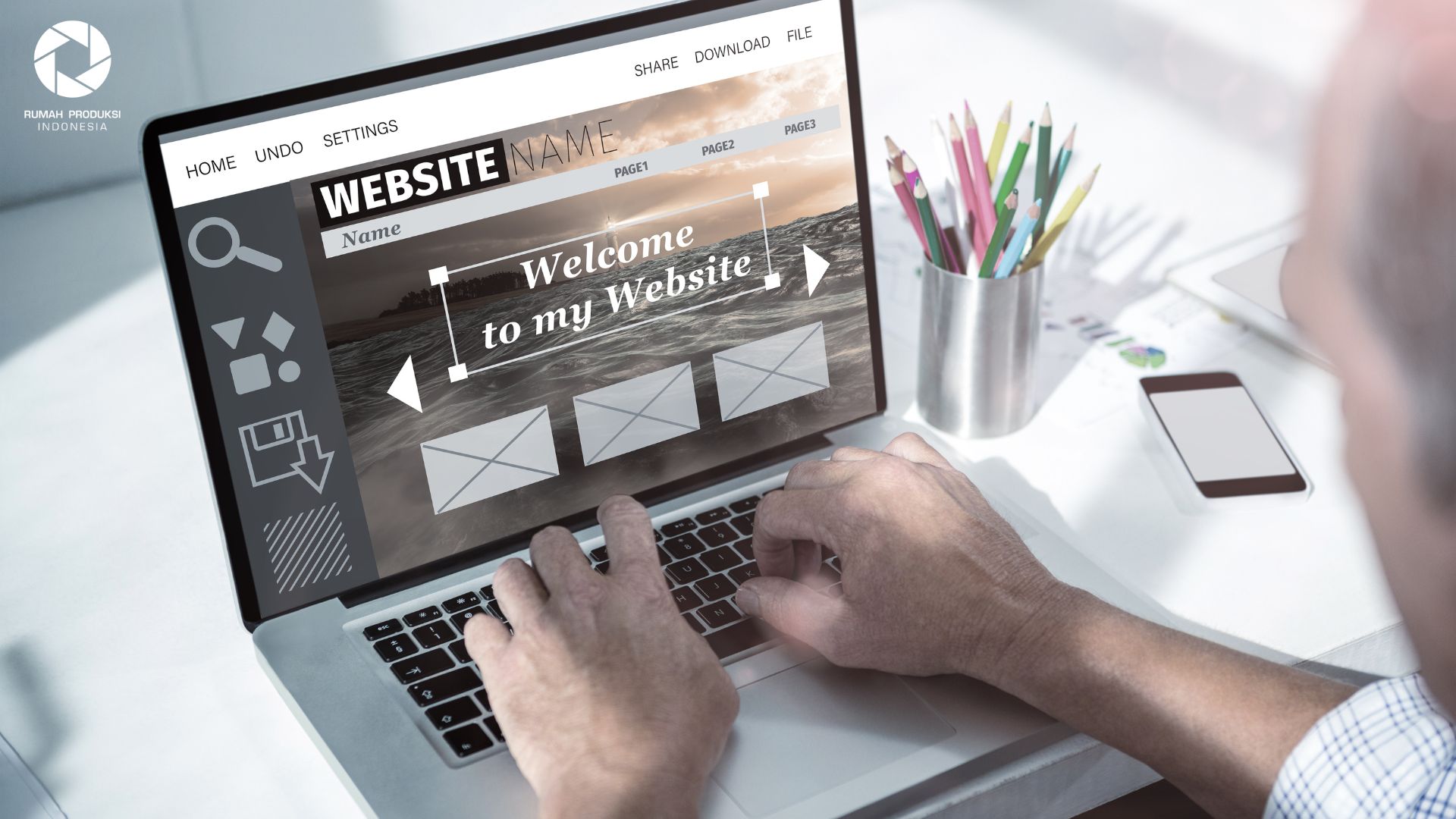 Desain website bisnis profesional yang responsif dan SEO friendly
