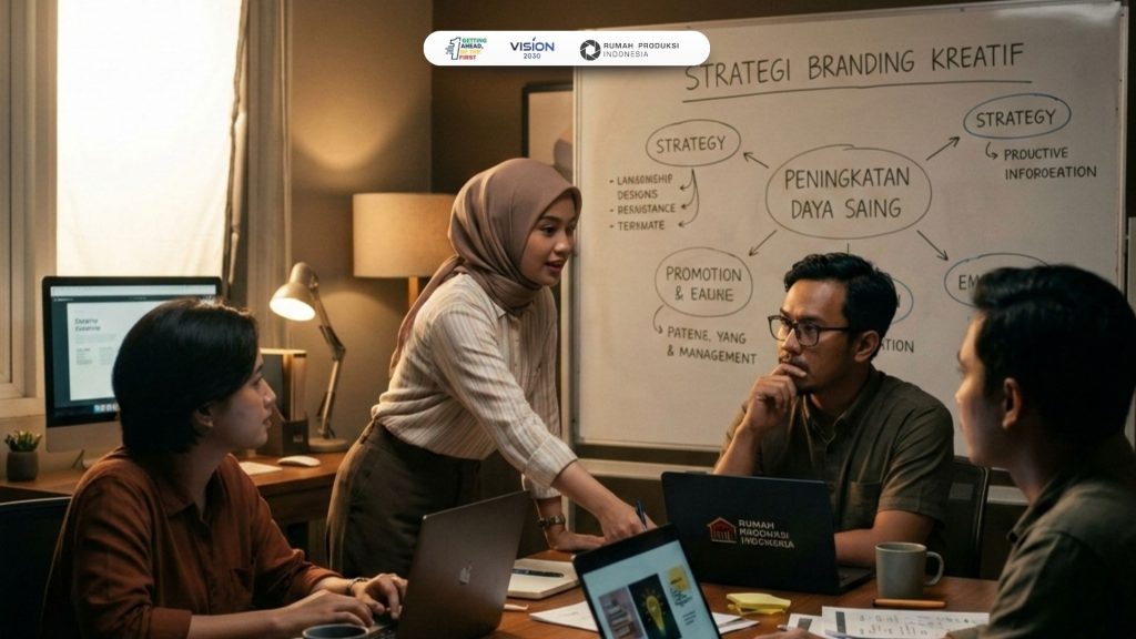 Tim Rumah Produksi Indonesia merancang strategi branding kreatif untuk meningkatkan daya saing brand