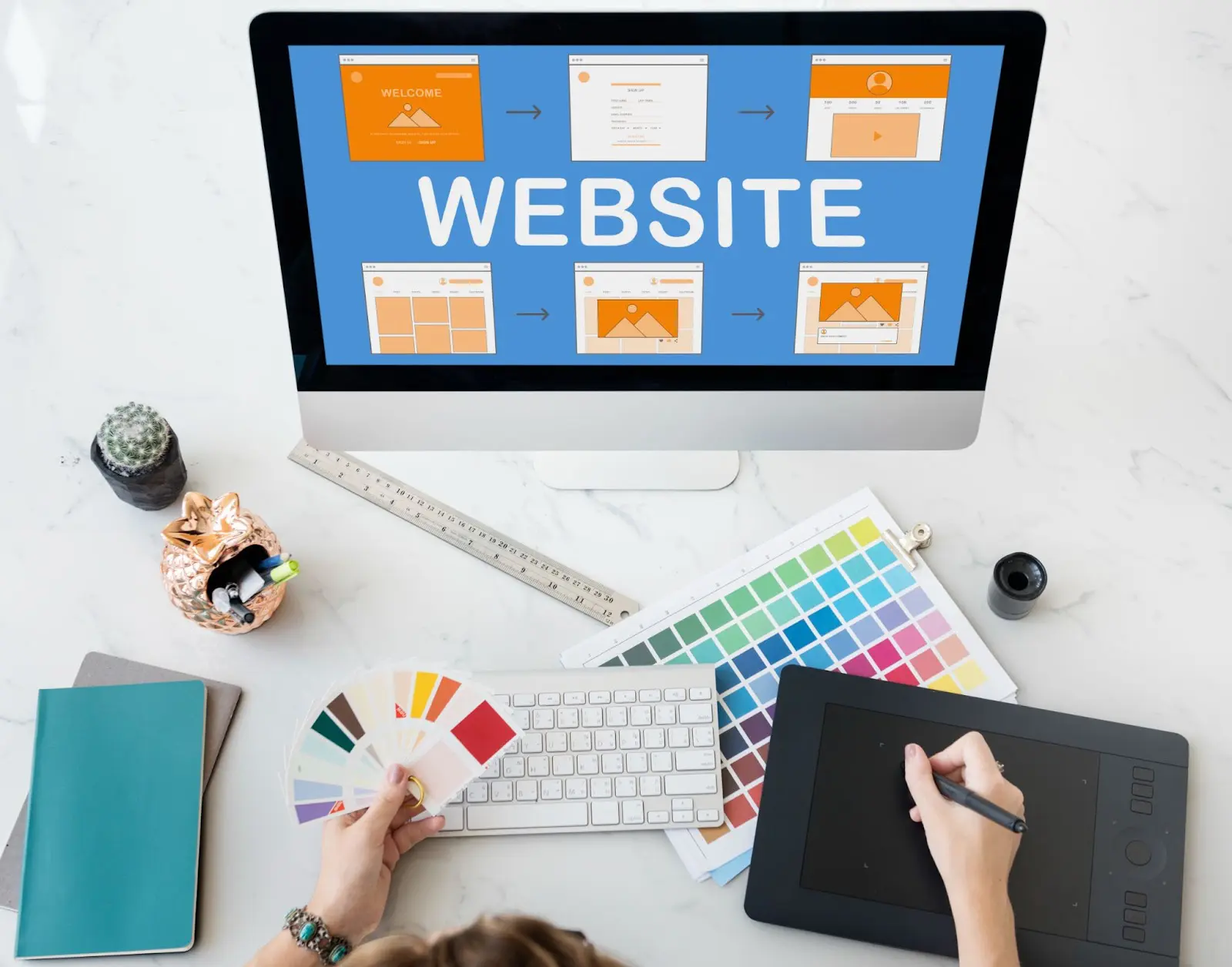 membuat website profesional