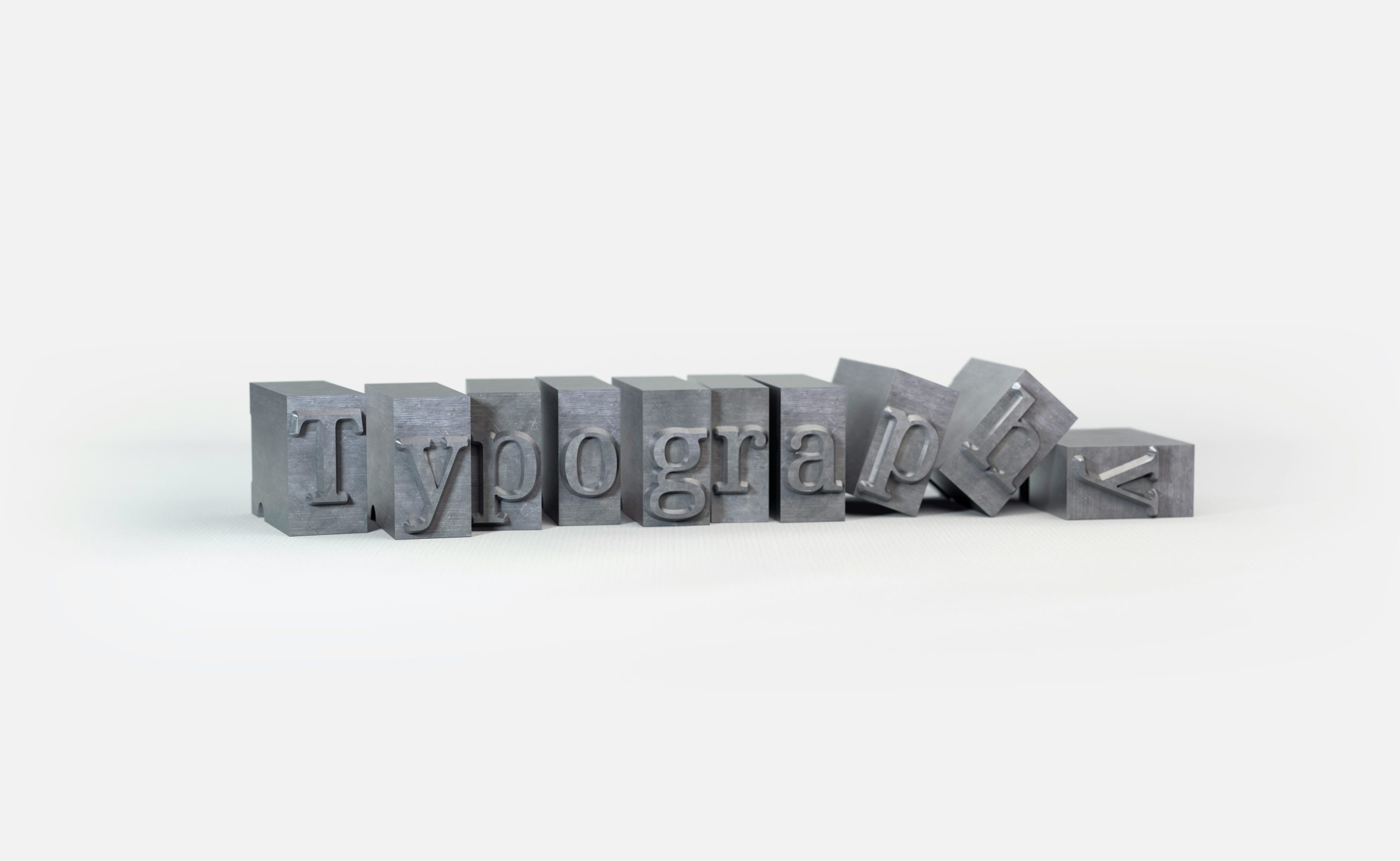 Typografi Poster