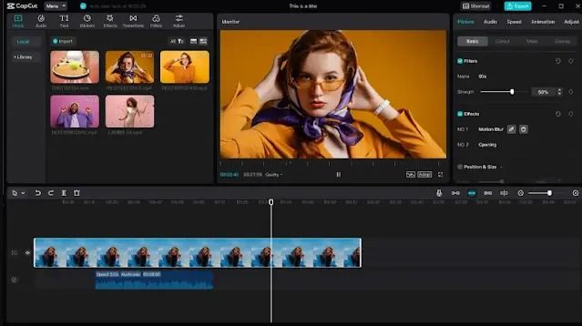 CapCut untuk bisnis