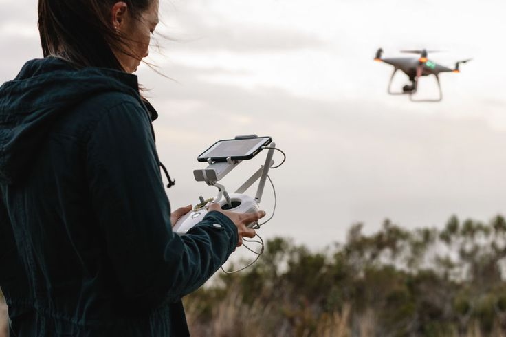 iklan dengan drone