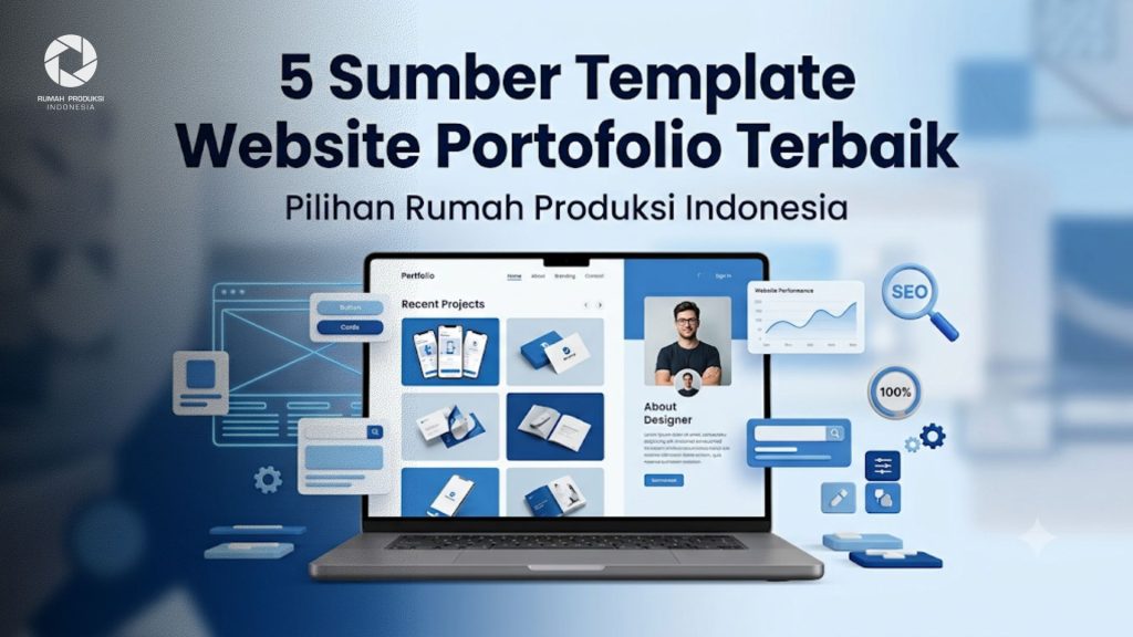 5 Sumber Template Website Portofolio Terbaik untuk Membangun Website Profesional