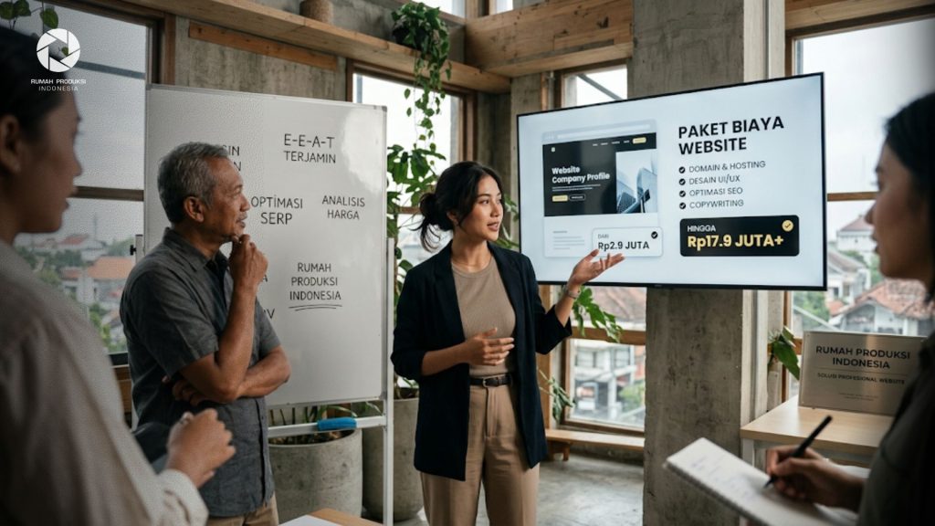 Biaya Pembuatan Website Company Profile Professional Tahun Ini