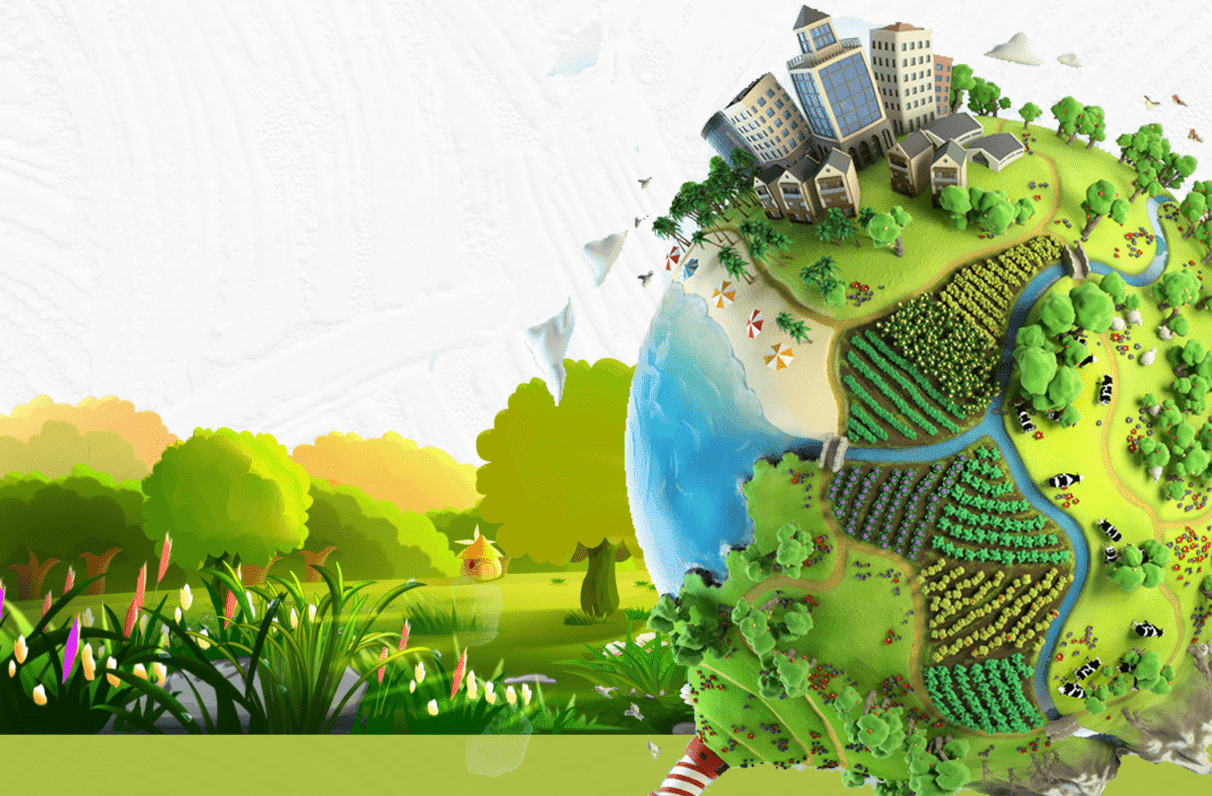 Environmental Illustration Art Awareness of Global Issues