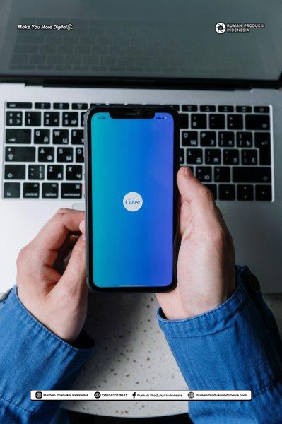 cara menggunakan Canva di HP
