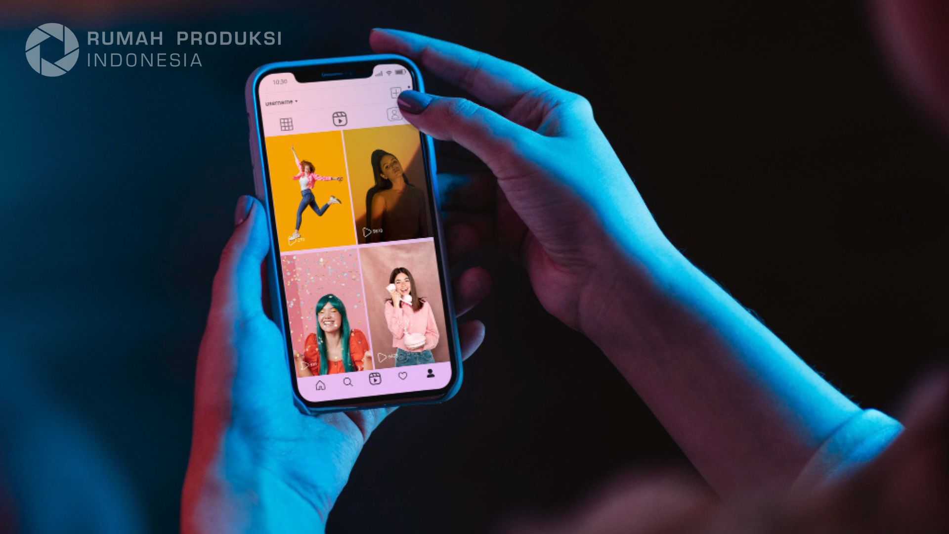 "Ilustrasi strategi membuat konten viral di media sosial tahun 2025"