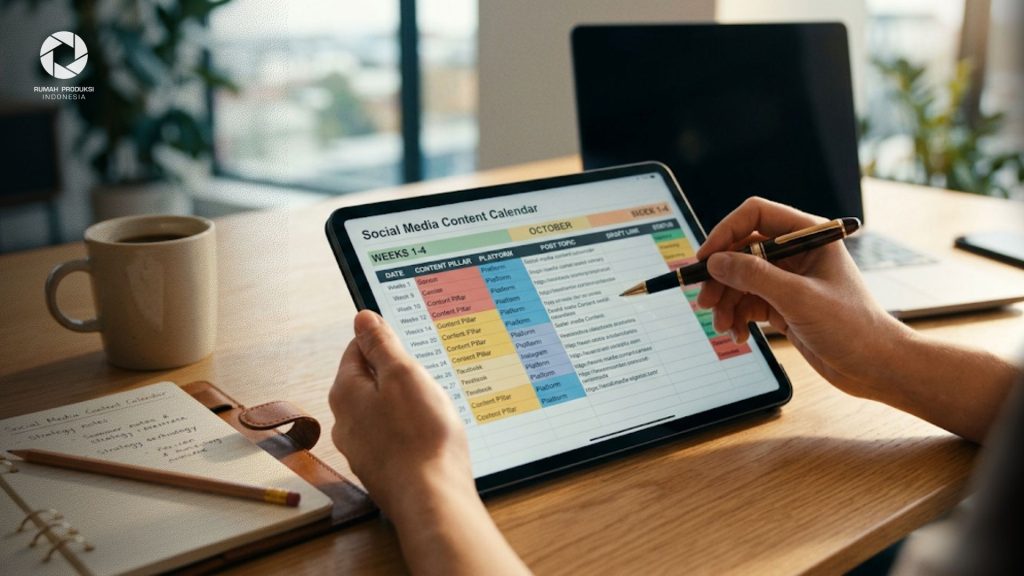 Cara Membuat Kalender Konten Media Sosial yang Rapi dan Terstruktur