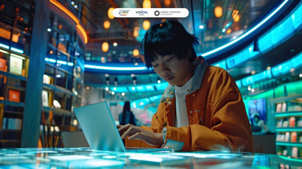teknologi digital 2025 dengan AI, video pendek, dan perilaku pengguna modern.