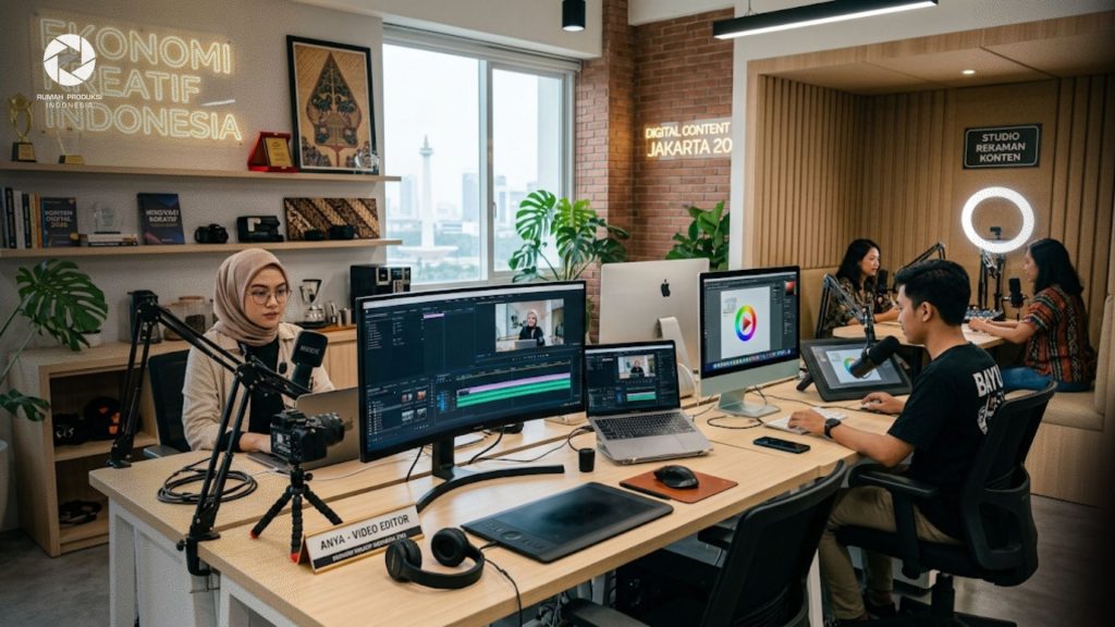 Indonesia Perluas Ekonomi Kreatif Menjadi 21 Subsektor dan Peluang Masif Kreator Digital